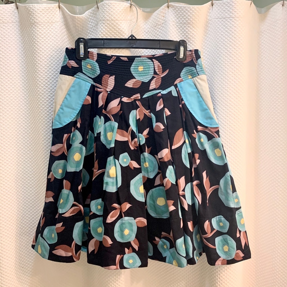 Marc by Marc Jacobs Floral Pleated Skirt